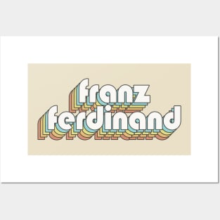 Retro Franz Ferdinand Posters and Art